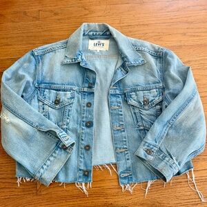 Levi’s Made & Crafted Cropped Denim Jacket